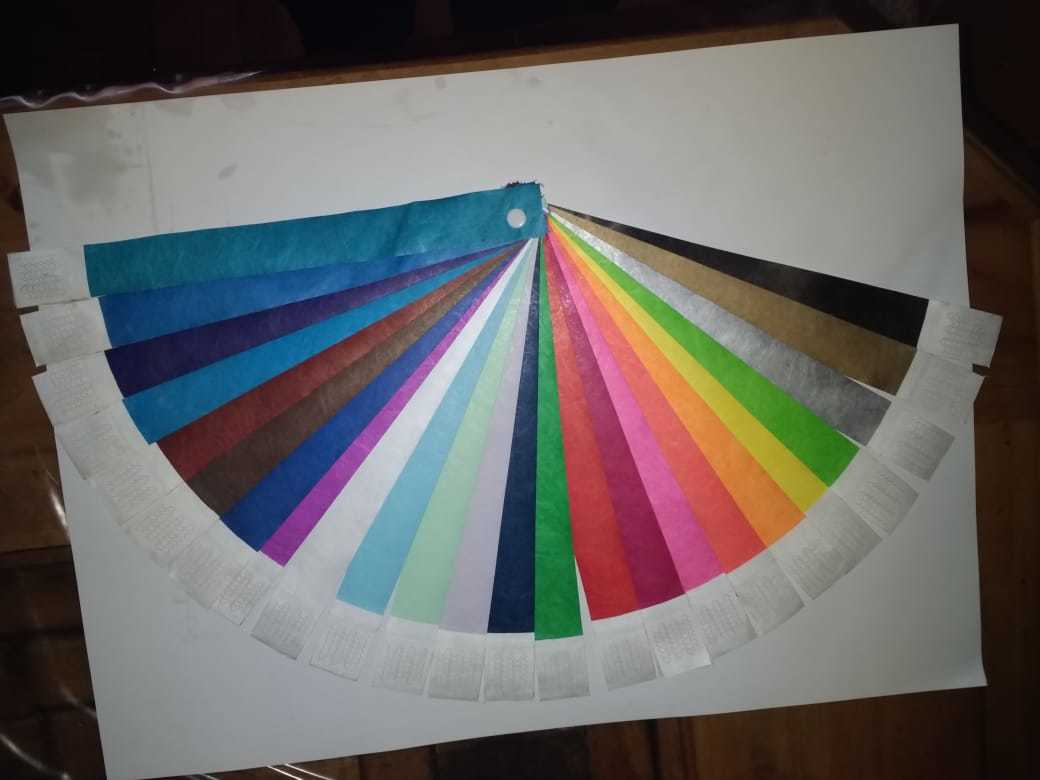Tyvek 1″ x 10″ (2.5 x 25 cms)